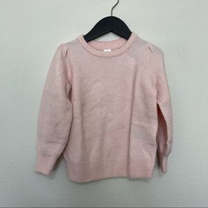 NWT gap girls lurex puff sleeve shimmer sweater sz.4yrs